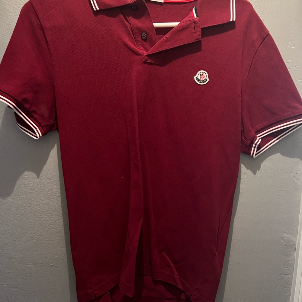 Men moncler polo shirt